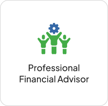 Personalised investment strategies icon